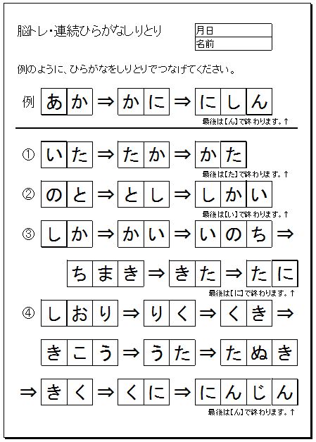 脳トレ問題 J 解答例 なごやかニュース デイサービスセンター なごやか王子 脳トレ問題 J 解答例 なごやかニュース デイサービスセンター なごやか王子
